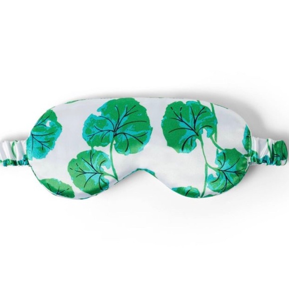 Diane Avon Furstenberg for Target Geranium Leaf Print Sleep mask NEW - Picture 2 of 4